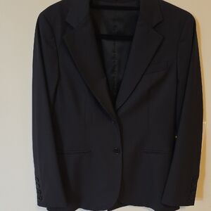 Theory Dark Brown Women's Suit Jacket And Dress Pants